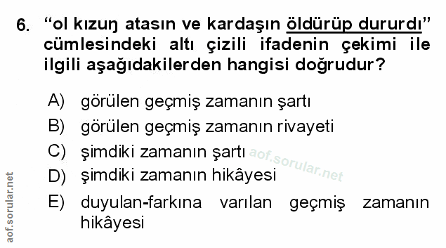 Soru 6