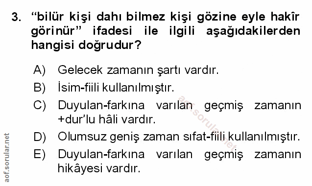 Soru 3