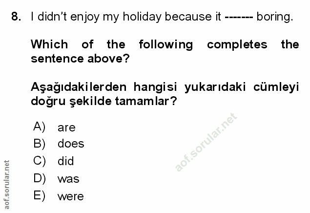 Soru 8