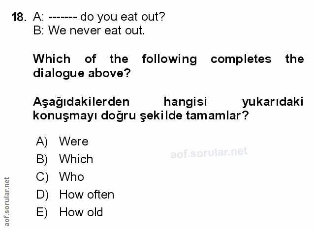Soru 18