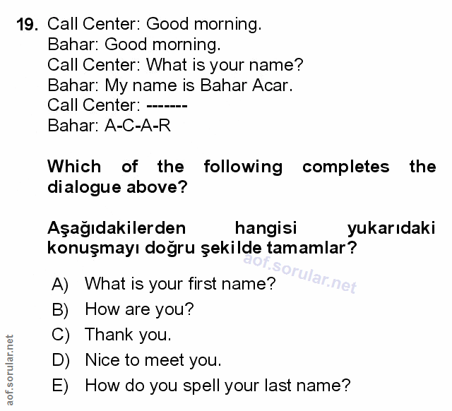 Soru 19