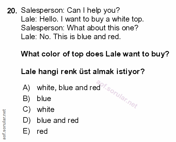 Soru 20