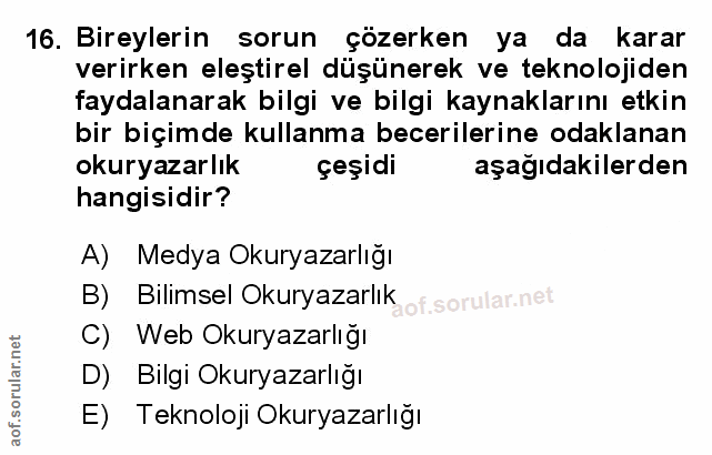Soru 16