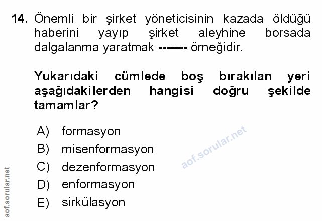 Soru 14