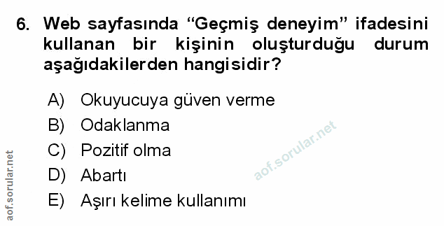 Soru 6