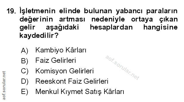 Soru 19