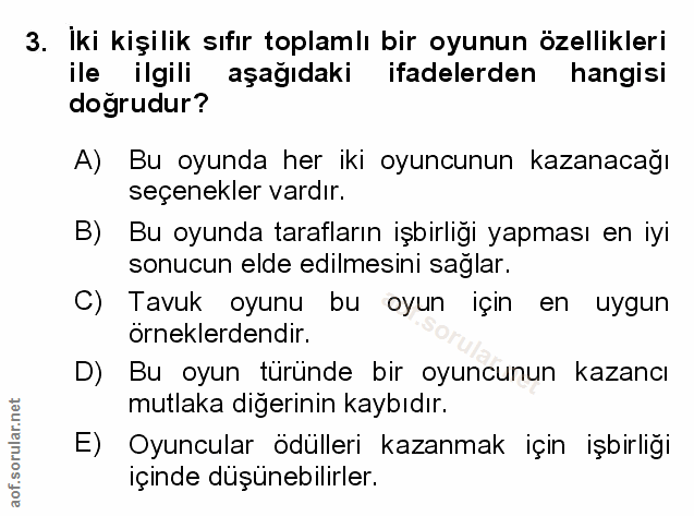 Soru 3
