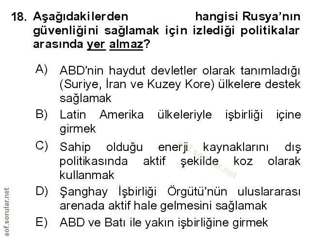 Soru 18