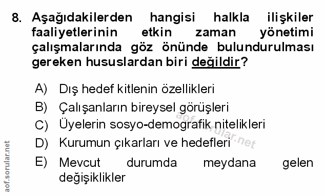 Soru 8