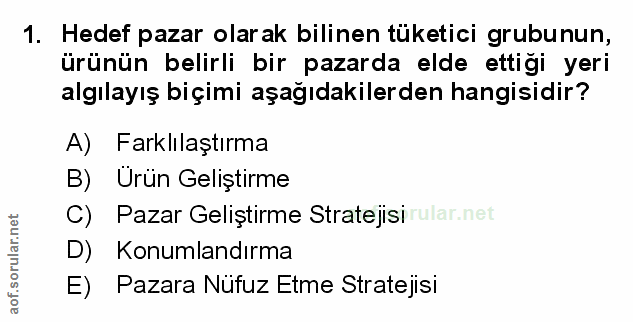 Soru 1