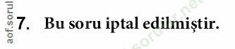 Soru 7