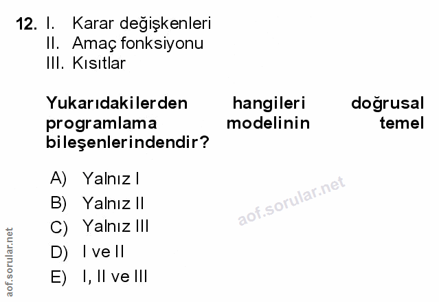 Soru 12
