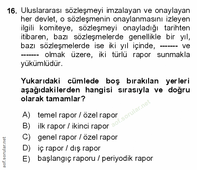Soru 16
