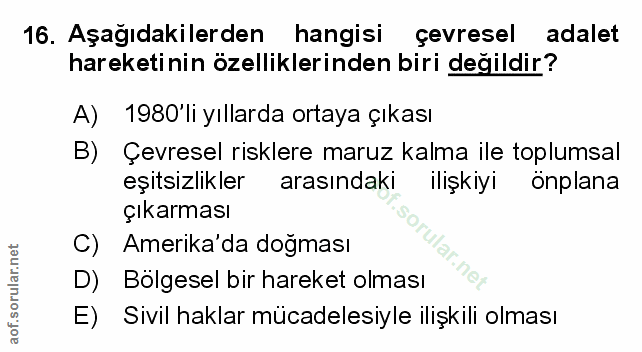 Soru 16