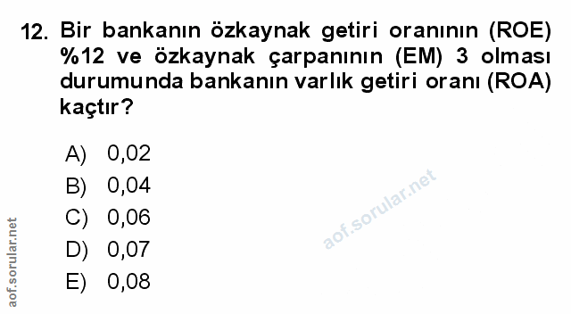Soru 12