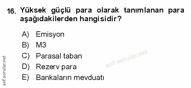 Soru 16