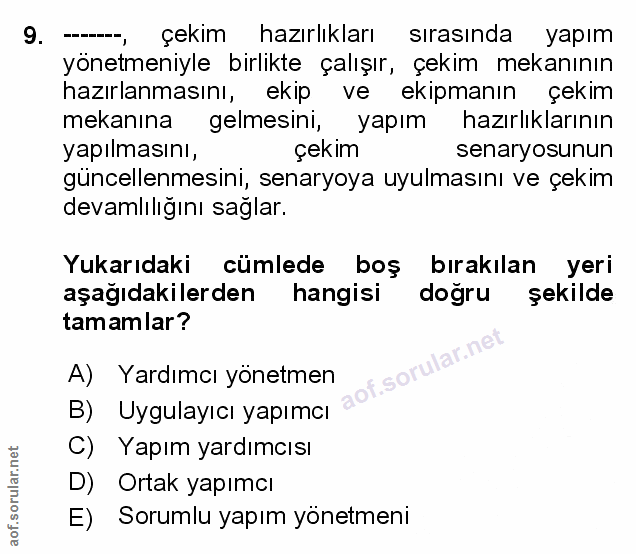 Soru 9