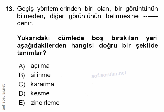 Soru 13