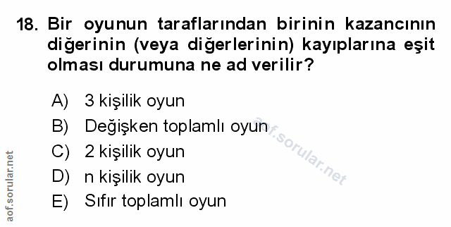 Soru 18