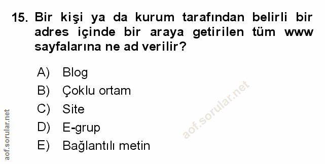 Soru 15