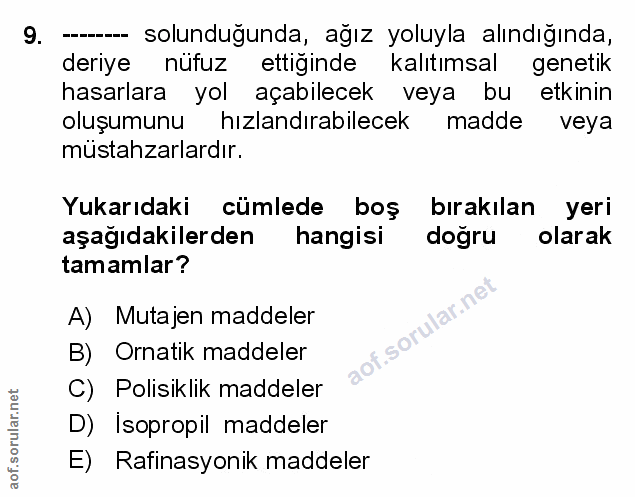 Soru 9