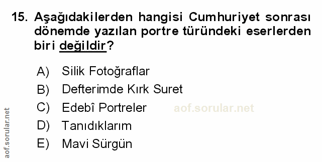 Soru 15