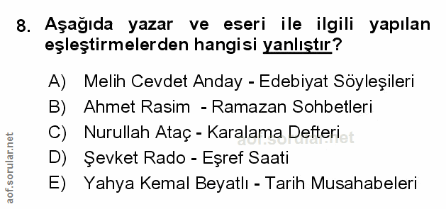 Soru 8