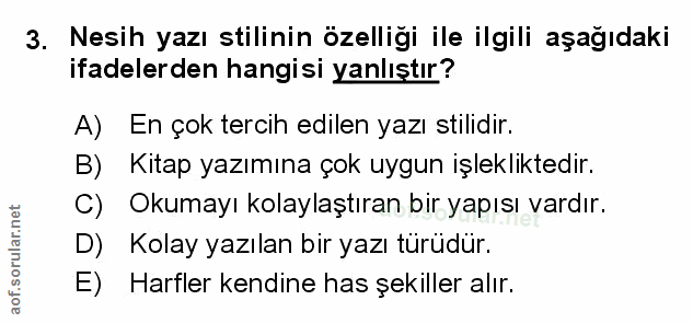 Soru 3