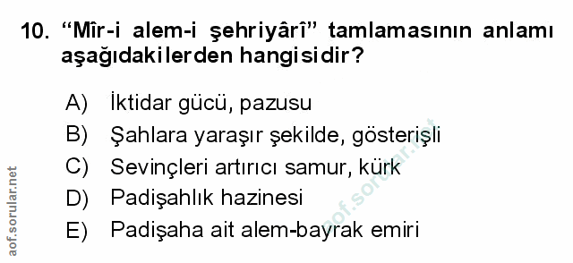 Soru 10