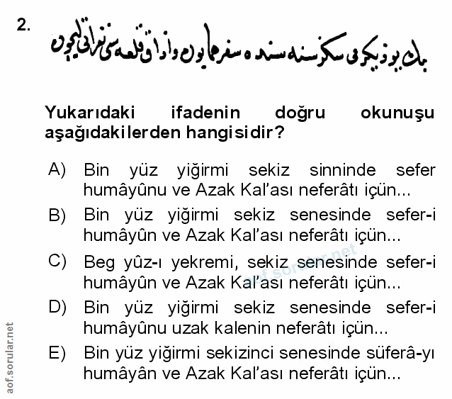 Soru 2