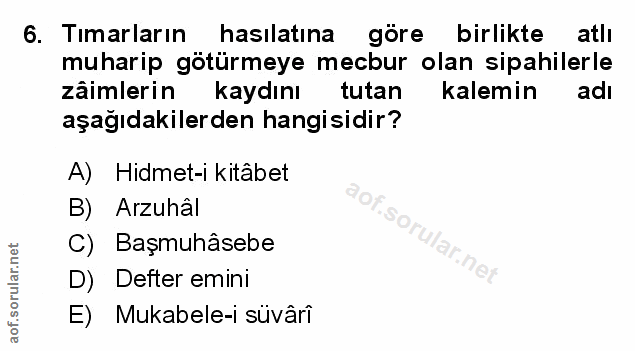 Soru 6