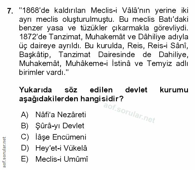 Soru 7