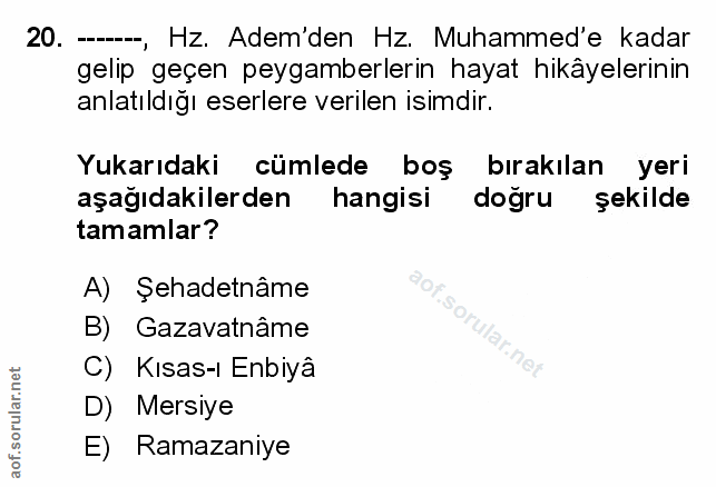 Soru 20