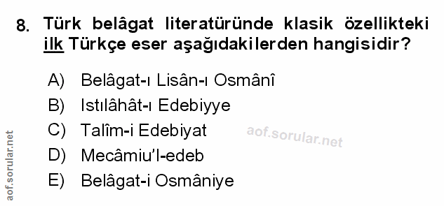 Soru 8