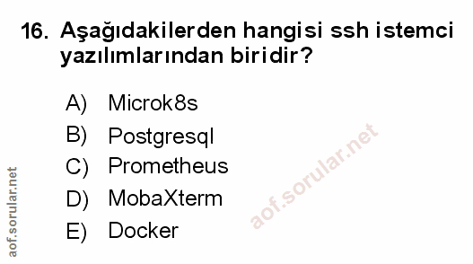 Soru 16