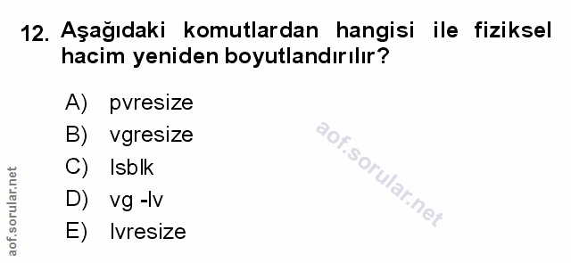 Soru 12