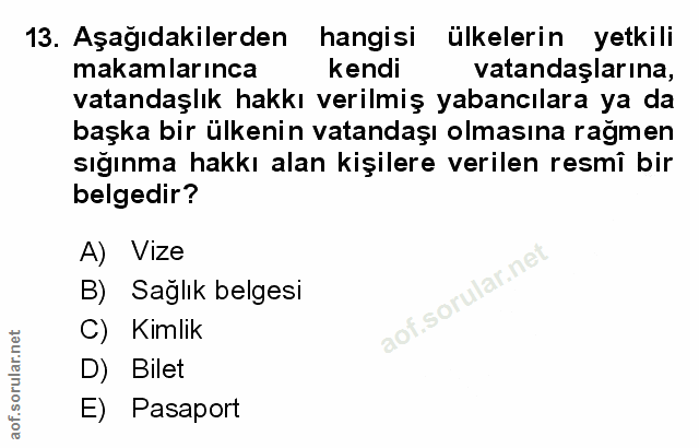Soru 13