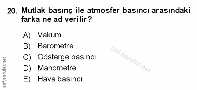 Soru 20