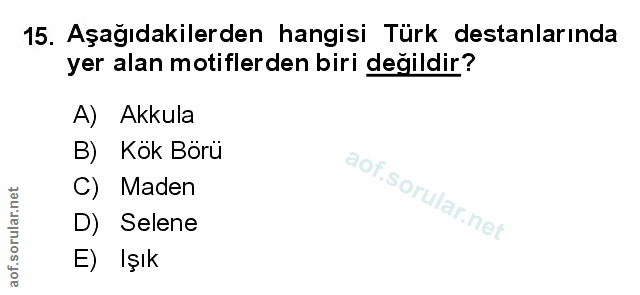 Soru 15