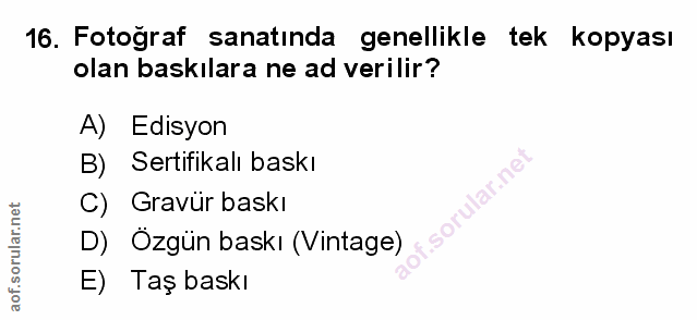 Soru 16