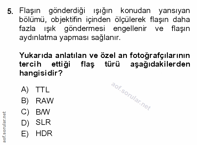 Soru 5