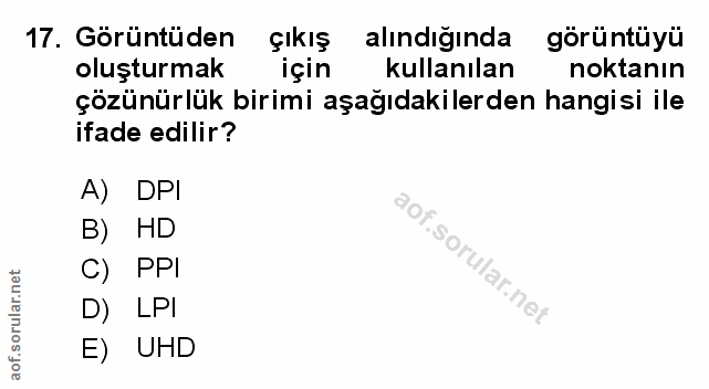 Soru 17