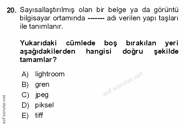 Soru 20