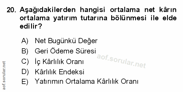 Soru 20