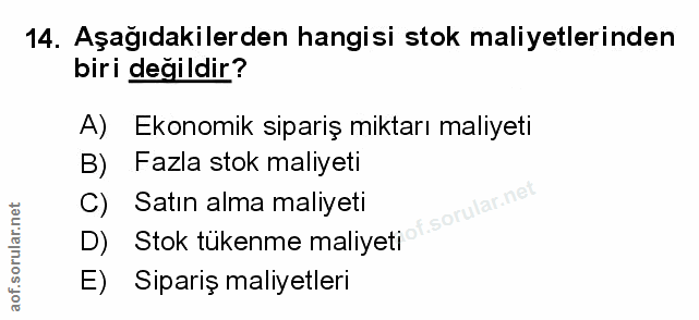 Soru 14