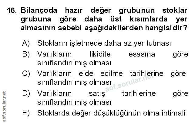 Soru 16