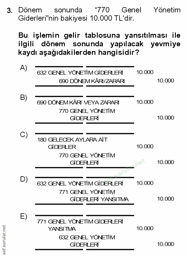 Soru 3