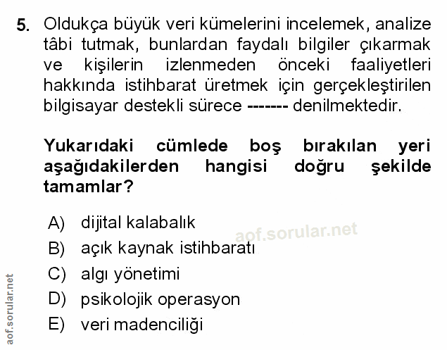 Soru 5