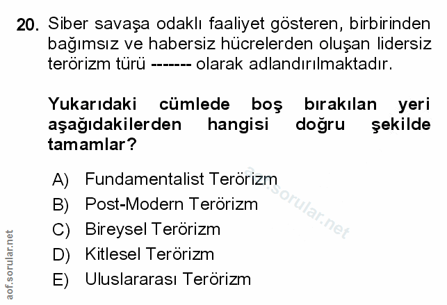 Soru 20