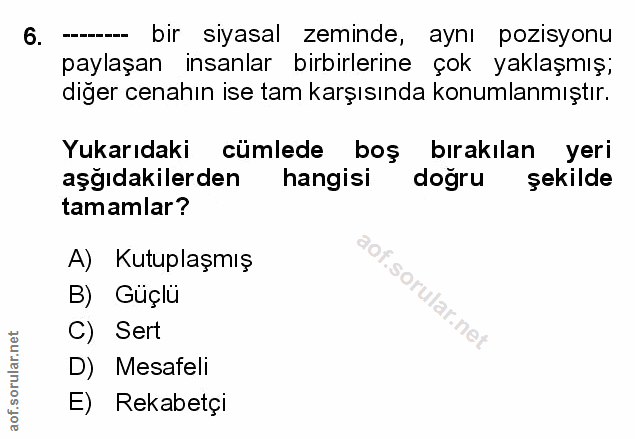 Soru 6